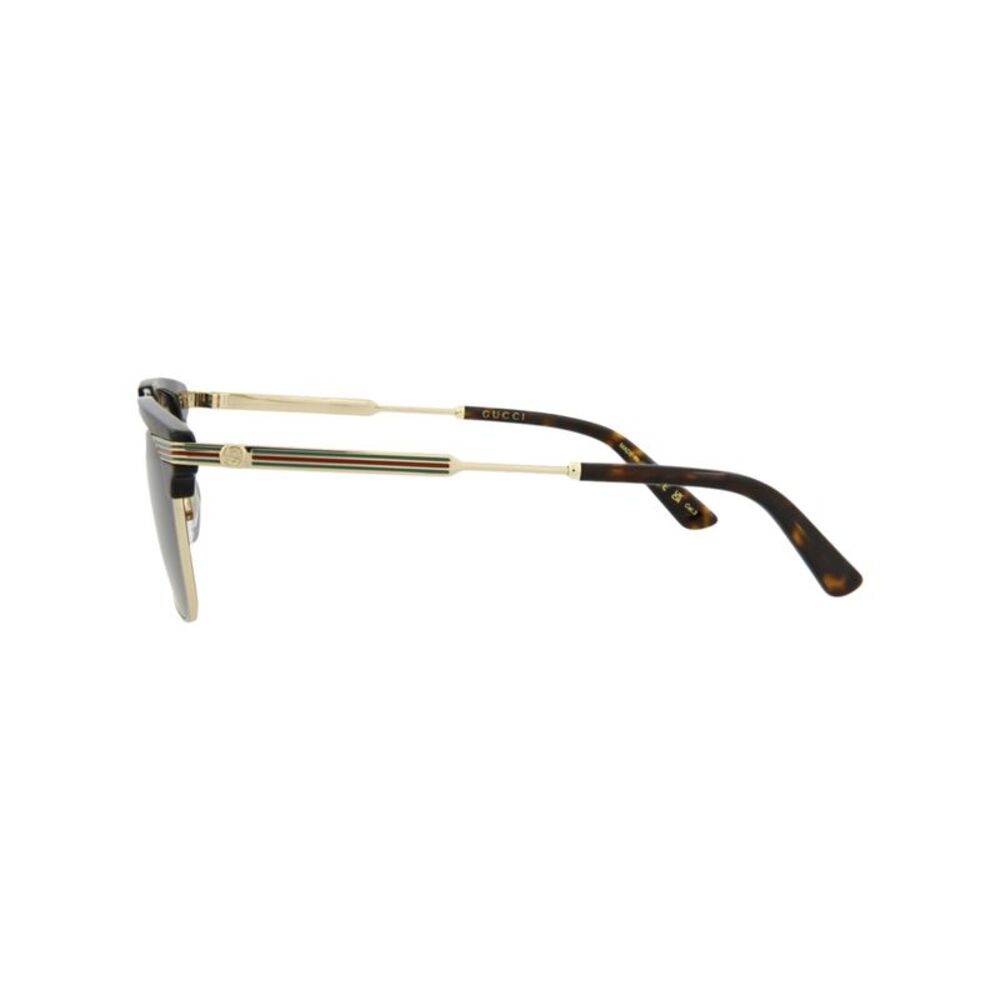 Gucci Square-Frame Metal Sunglasses Two Tone Mens - Picture 3 of 6